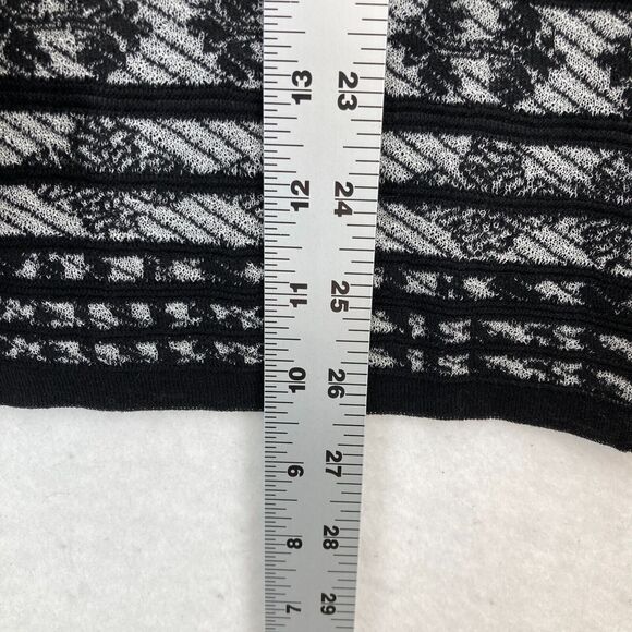 Chico's Dazzling Decoration Lyndie Cardigan Sweater Women's 0 Black Fair Isle - Picture 6 of 11